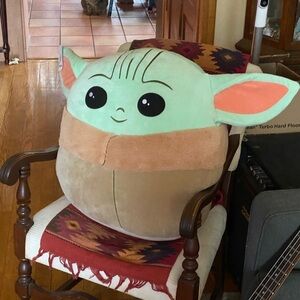JUMBO Star Wars Baby Yoda Squishmallow Stuffed Animal